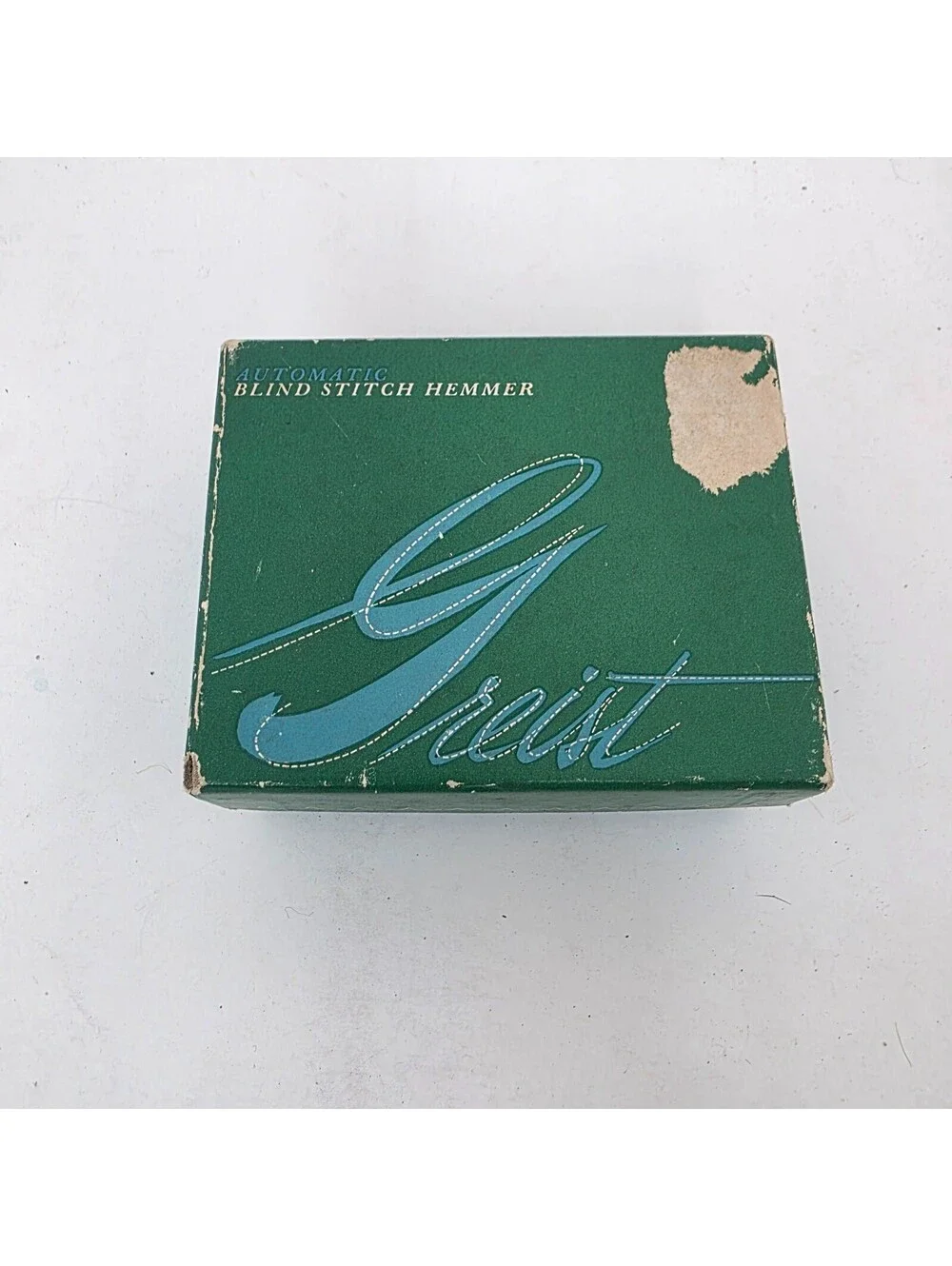 VTG Greist Automatic Blind Stitch Hemmer Sewing Machine Attachine Style